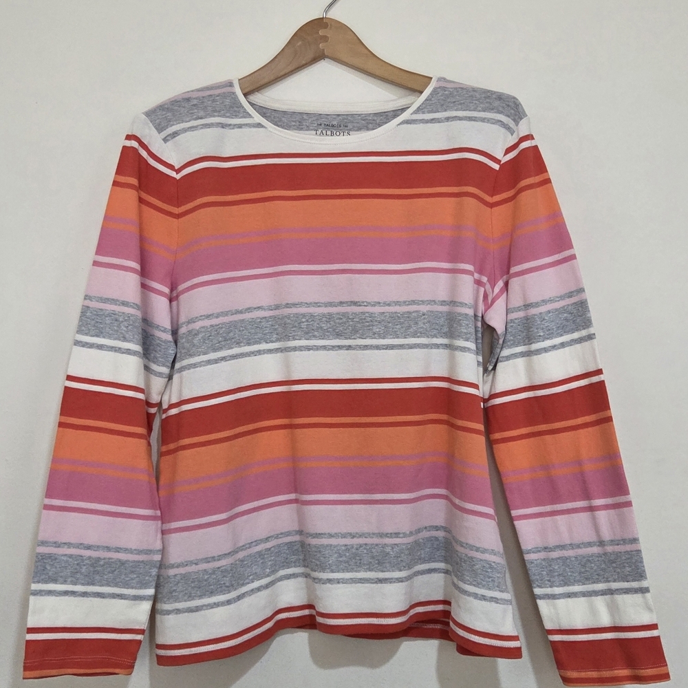Talbots Striped Top - Picture 6 of 16